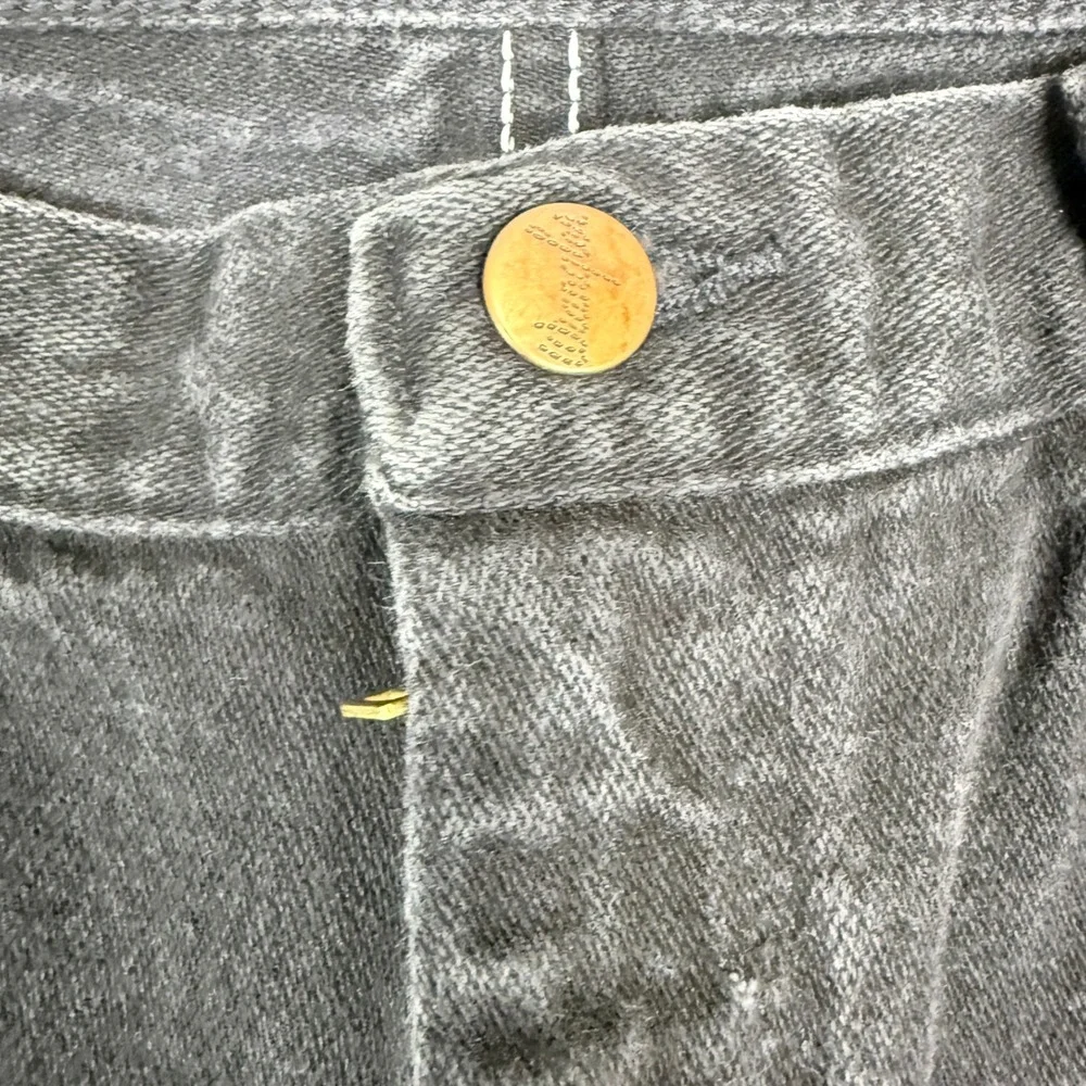 Vintage Wrangler 13MWZWK Cowboy Cut Jeans Mens 32x36 Faded Black Made in USA